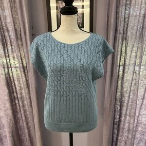 Vintage Panther Crochet Sweater Vest